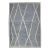 Early 21st Century Blue & Gray 21st Century Modern Moroccan Style Wool Rug 11'3" X 15'11" For Sale