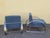 Large 20th Century Chrome Armchairs by Ralph Lauren, 1980s, Set of 2 For Sale - Image 6 of 18