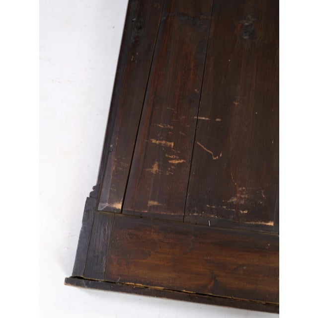 Antique Empire Mahogany Mirror, 1840s For Sale - Image 9 of 10