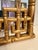 Hollywood Regency Chinese Chippendale Style Faux Bamboo Greek Key Gold Wall Mirror For Sale - Image 3 of 12