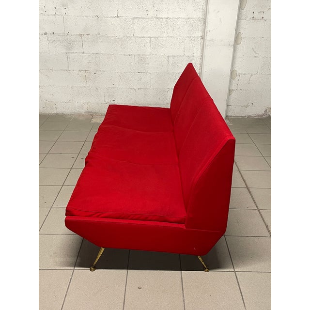 Italian Fabric Sofa, 1960s For Sale - Image 13 of 18