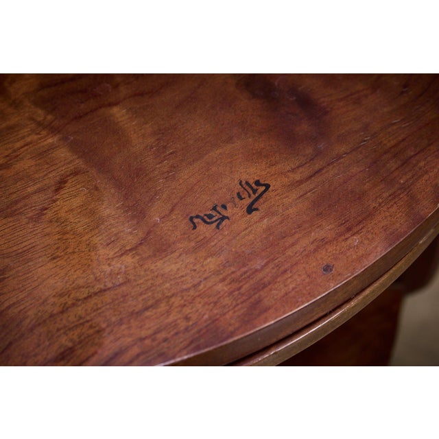 Louis Majorelle 1920s Louis Majorelle Art Nouveau Salon Table With Four Nesting Tables For Sale - Image 4 of 8