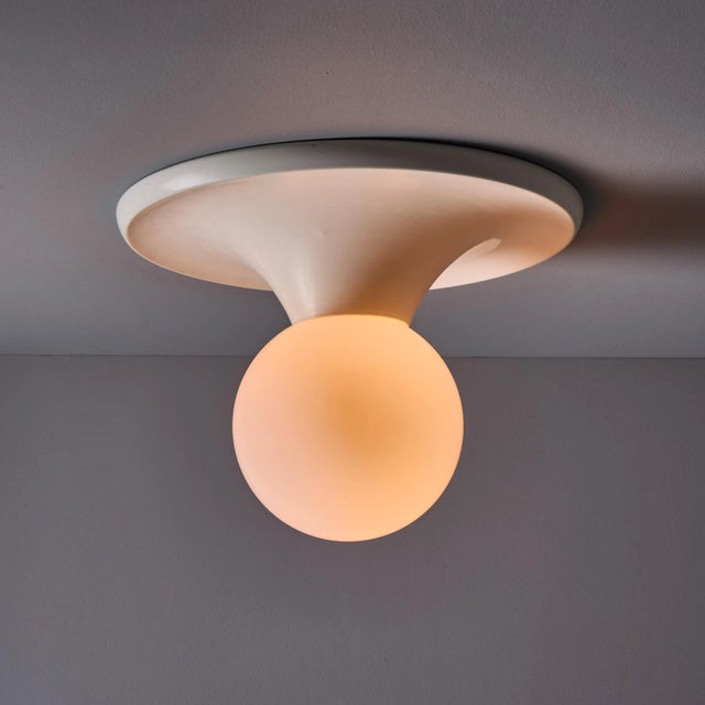 1960s 1960s Flos Achille & Pier Giacomo Castiglioni White 'Light Ball' Ceiling Lamp For Sale - Image 5 of 13