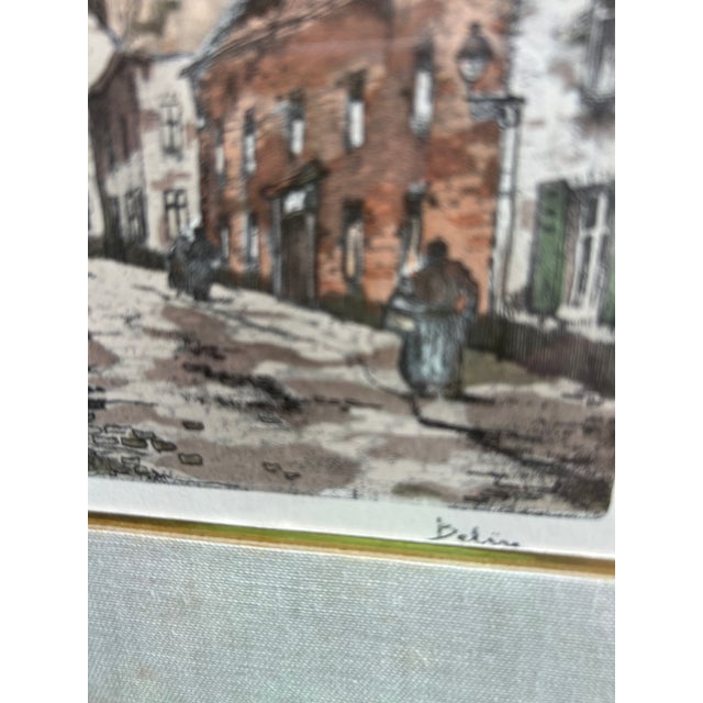 Collection of 5 Framed Limited Edition Signed Prints by Linck Sarouk For Sale - Image 12 of 14