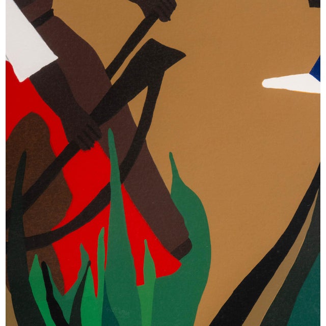 Paper Jacob Lawrence "To Preserve Their Freedom", 1988 For Sale - Image 7 of 14