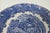 George Jones England Farm Pattern Blue Transferware Plate 4663b For Sale - Image 4 of 9
