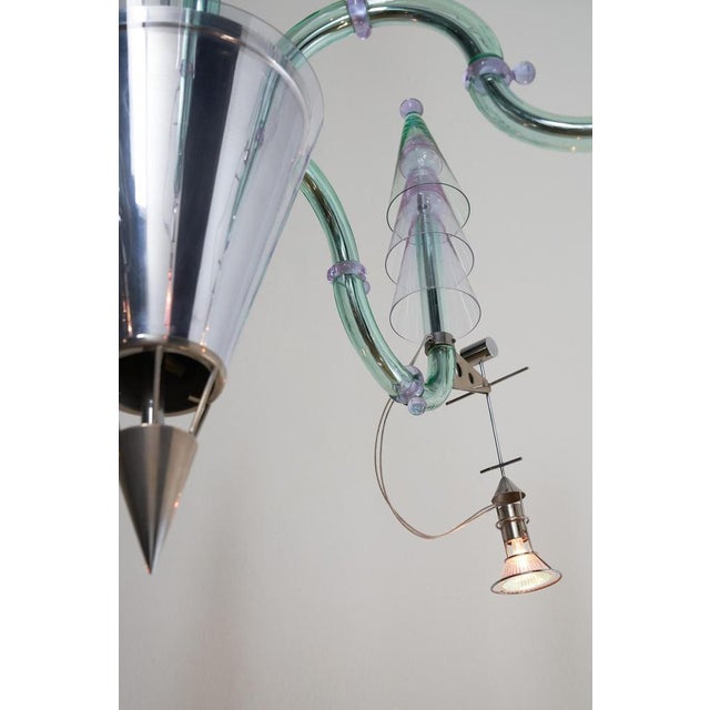 Murano Glass Chandelier by Gian Paolo Canova & Carlo Moretti, 1988 For Sale - Image 17 of 18