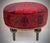 Pair Gorgeous Ottomans / Stools Upholstered in Vintage Persian Rug For Sale - Image 4 of 8