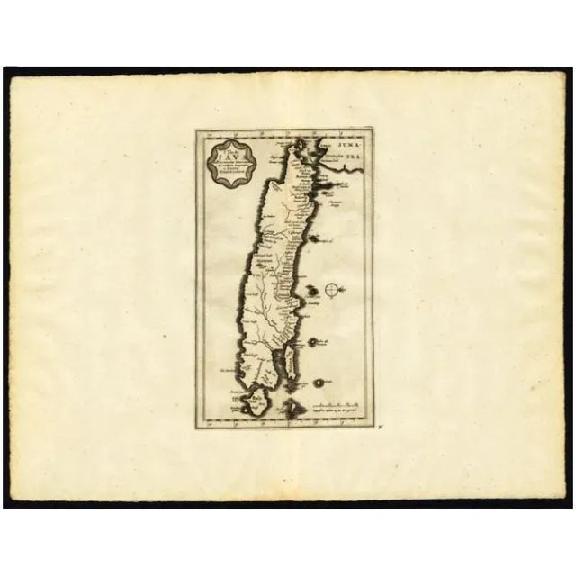 Early 18th Century Antique Map of the Island of Java by Van Der Aa, 1725 For Sale - Image 5 of 5