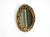 Mid-Century Modern Small Mid-Century Modern French Wall Mirror with Ornate Brass Frame, 1950s For Sale - Image 3 of 17