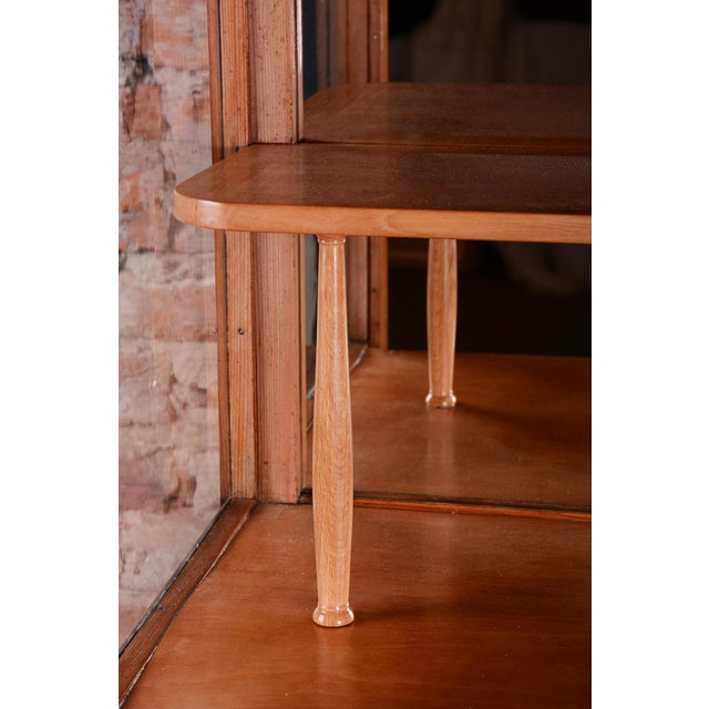 Antique Biedermeier Display Cabinet in Spruce, 1830s For Sale - Image 6 of 16