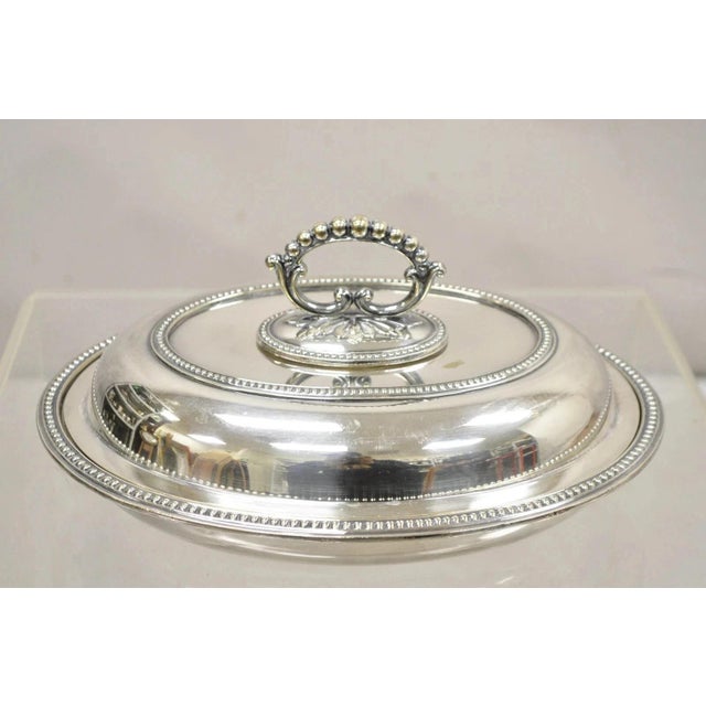 Early 20th Century Mappin & Webb's Prince's Plate English Sheffield Silver Plated Covered Dish For Sale - Image 11 of 11