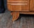 Wood French Art Deco Oak Sideboard with Carved Doors, 1930s For Sale - Image 7 of 17