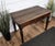 Gold Antique Italian Walnut Rustic Desk, 1890s For Sale - Image 8 of 11