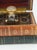 Late 19th Century French Leather Book Liquor Tantalus with box - 7 pcs For Sale - Image 11 of 14