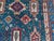 Vintage Teal Wool Kazak-Style Tribal Rug 9 X 13 For Sale - Image 9 of 17