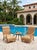 Pair of Vintage Solid Teak Sculptural Steamer-Style Chaise Lounge Chairs For Sale In West Palm - Image 6 of 12