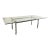 1960's Maison Jansen Steel and Brass Dining Table For Sale - Image 9 of 10