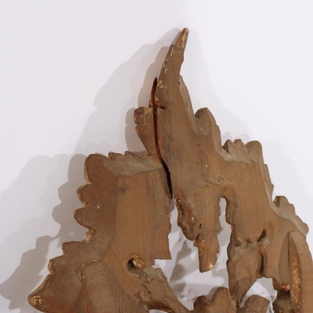 Pair of Antique French Louis XIV Gilt Wood Mirrors C1920 For Sale - Image 11 of 18