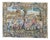 Vintage French Jacquard Harvester Payroll Tapestry in the style of Aubusson, 1970s For Sale