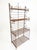 This piece was purchased from an old Farmhouse in Hudson NY area.Classic Bakers rack Style with even oxidation on surfaces...