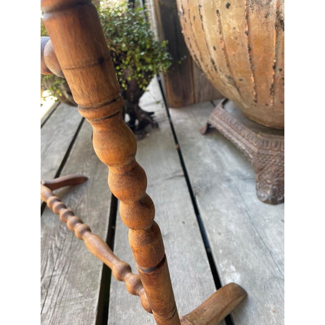 Pine Towel Rack, 1920s For Sale - Image 3 of 5