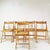 Vintage Folding Chairs with Raffia, Germany, 1980s, Set of 5 For Sale - Image 15 of 16