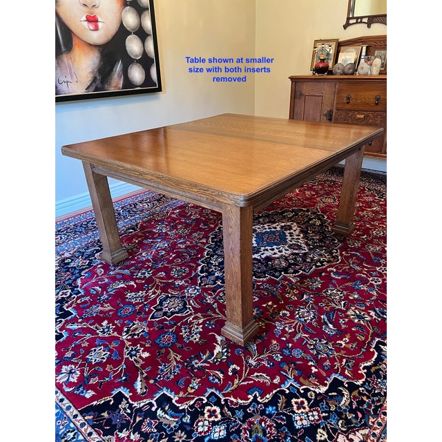 English Expanding Wind Out Dining Table With Joseph Fitter Screw Expander (Late 19th Century) For Sale - Image 10 of 12
