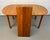 Mid-Century Modern Teak Oval Extension Dining Table For Sale - Image 12 of 16