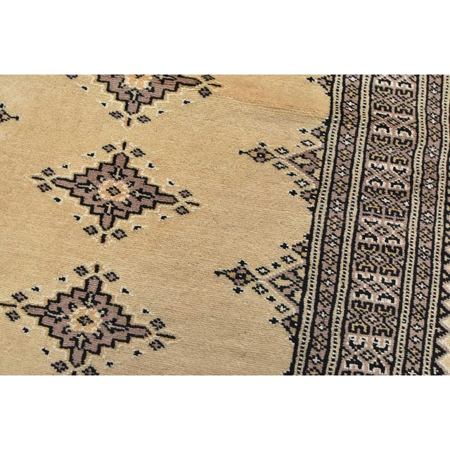2020s Bokhara Runner 2’7” X 7’11” Beige Wool Tribal Hand-Knotted Oriental Rug For Sale - Image 5 of 13