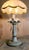 Vintage Italian Table Lamp in Porcelain and Glass For Sale - Image 6 of 8