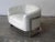 White Mid Century Modern Chrome Club Chair in Faux Albino Alligator Hide For Sale - Image 8 of 10