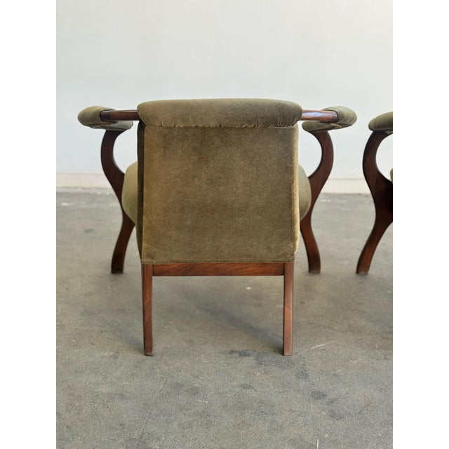 Horseshoe Lounge Chair - Pair For Sale - Image 12 of 12
