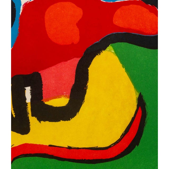 Karel Appel "Seeing Eyes" Lithograph, 1975 For Sale - Image 4 of 10
