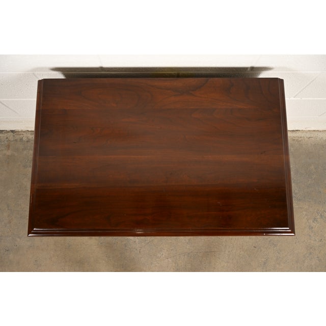 Harden Furniture Georgian Carved Cherry Wood Nightstand For Sale - Image 10 of 13