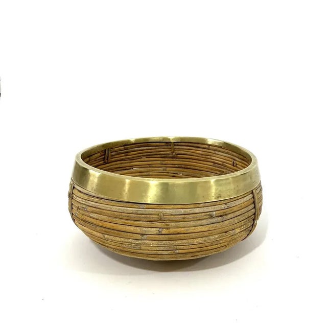 1970s Rattan Fruit Baske, 1970 For Sale - Image 5 of 5