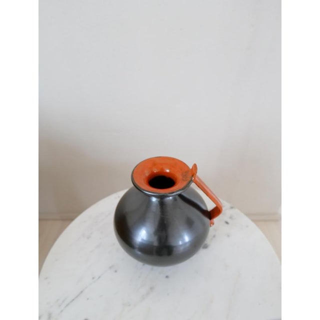 Art Deco Ceramic Globe Vase from Upsala Ekeby, Sweden, 1930s For Sale - Image 4 of 13