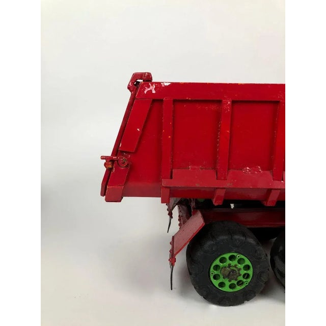 Tatra truck model, large dimensioned in steel. The truck is made by a person, who worked his adult life for the company...