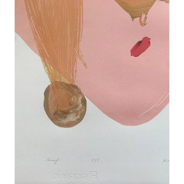 Kinga Wojciechowska, Portrait III, Linocut, 2023 For Sale - Image 4 of 5