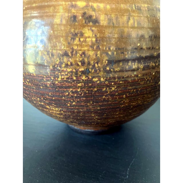 Ceramic Moon Jar Vase by Otto Heino For Sale - Image 11 of 13