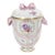 KPM Porcelain Covered Centerpiece Vase / Ribbon Decoration, Germany, Circa 1960 For Sale
