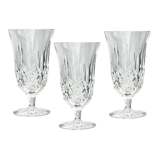 Waterford Crystal Lismore Iced Tea Glasses, Set of 3 For Sale