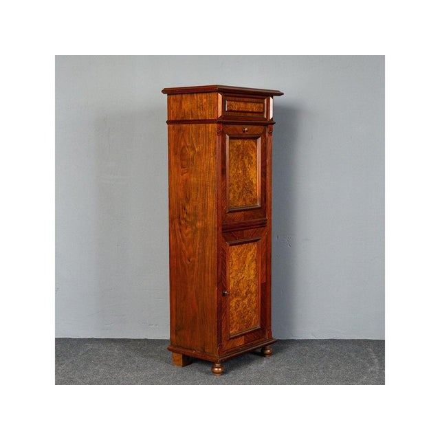 Object: Wash cabinet/pillar cabinet Epoch & style: Wilhelminian style - second half of the 19th century Features -...
