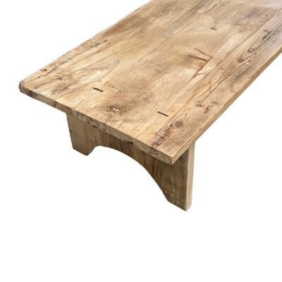 Farmhouse Vintage Indian Coffee Table For Sale - Image 3 of 4