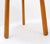 Vintage Wooden Tripod Side Table with Rounded Legs For Sale - Image 4 of 10