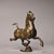 The dynamic galloping horse rests one hoof lightly upon a swallow, symbolizing speed, success and upward momentum. The...
