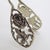 Metal Vintage Italian Handmade Genuine Silver Decorative Sugar Cube Tonges with Rose Flower Motif, 1970s For Sale - Image 7 of 13