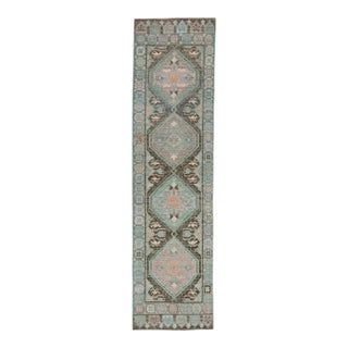 Turkish Oushak Rug 2'9" x 10'6" #20015 For Sale