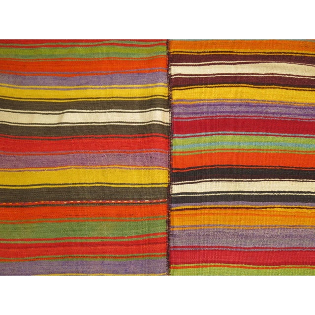 Native American Late 20th Century Zabihi Collection Kilim Gallery Runner - 5'5" x 11'8" For Sale - Image 3 of 8
