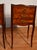 1910 Antique French Louis XV Satinwood Inlaid Pair of Nightstands Bedside Tables For Sale - Image 4 of 16